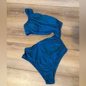 SHEIN Blue Swimsuit